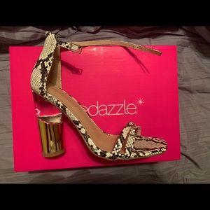 ShoeDazzle Melisande Cylinder Heeled Sandal